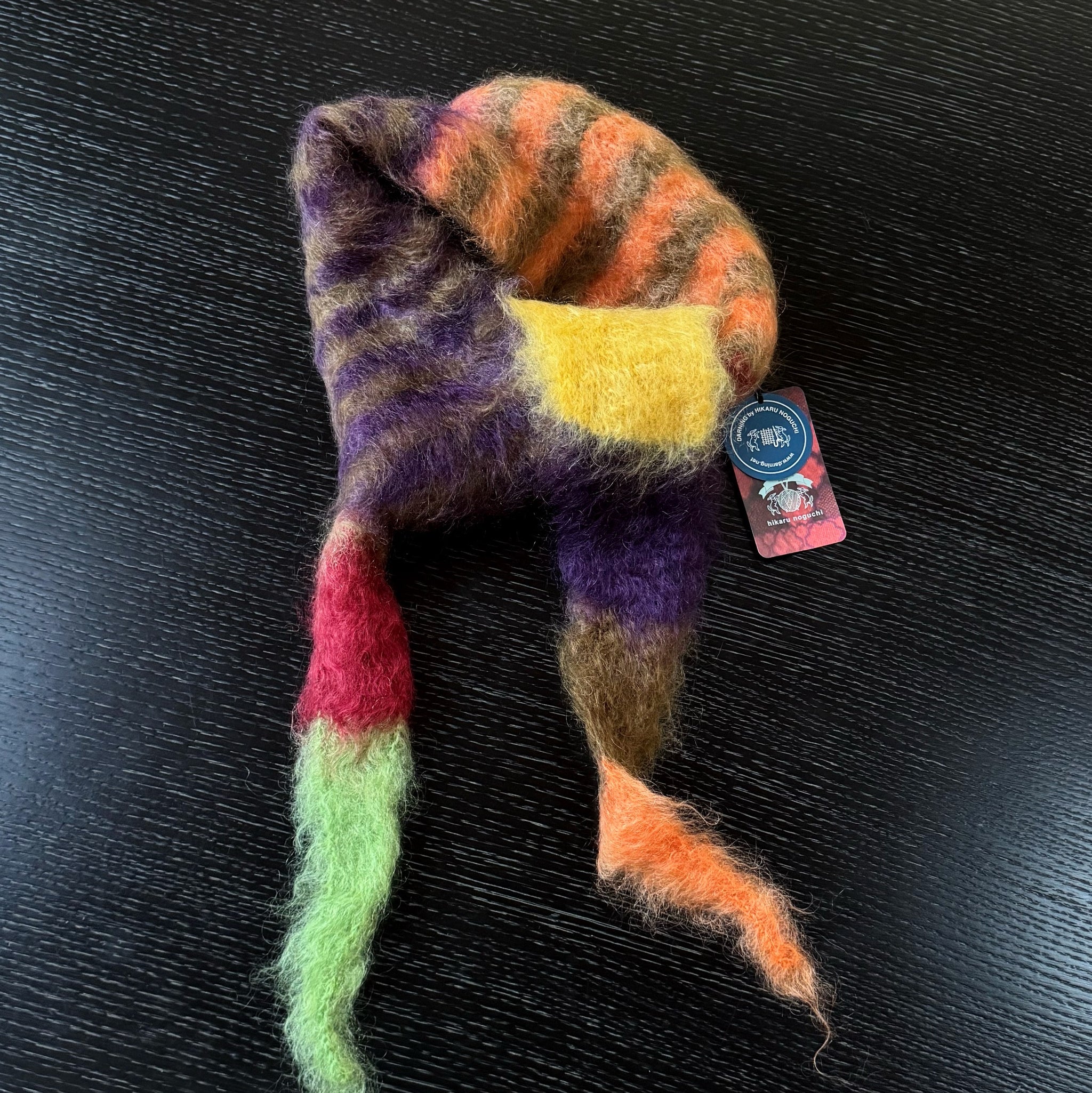 野口光　hikaru noguchi ウール　三角ストール　美品 hikaru noguchi textile – アピスとドライブ